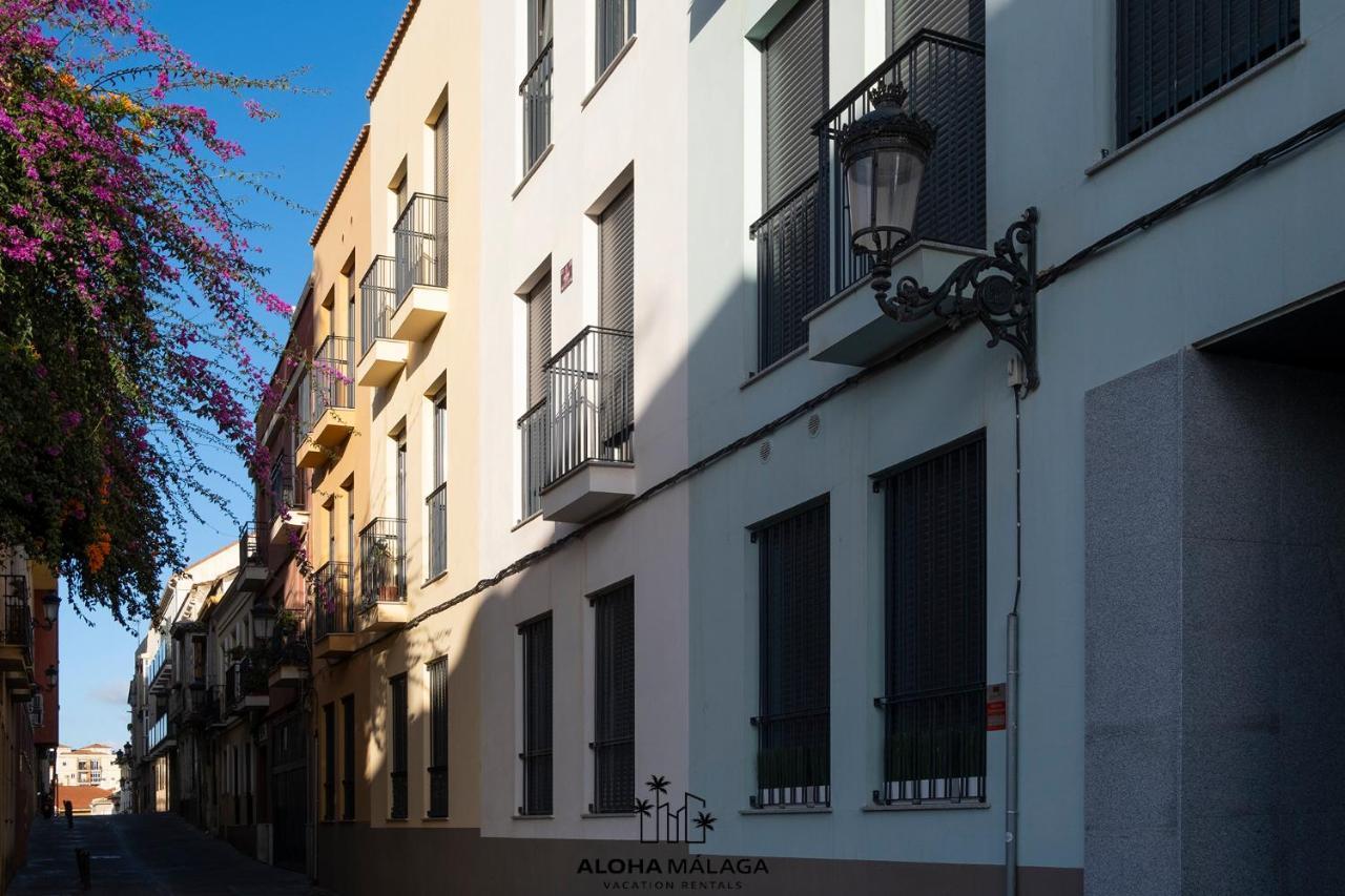 Ferienwohnung Luxury Duplex With Pool And Padel Court In Town Málaga Exterior foto