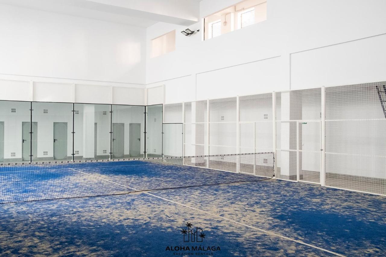 Ferienwohnung Luxury Duplex With Pool And Padel Court In Town Málaga Exterior foto