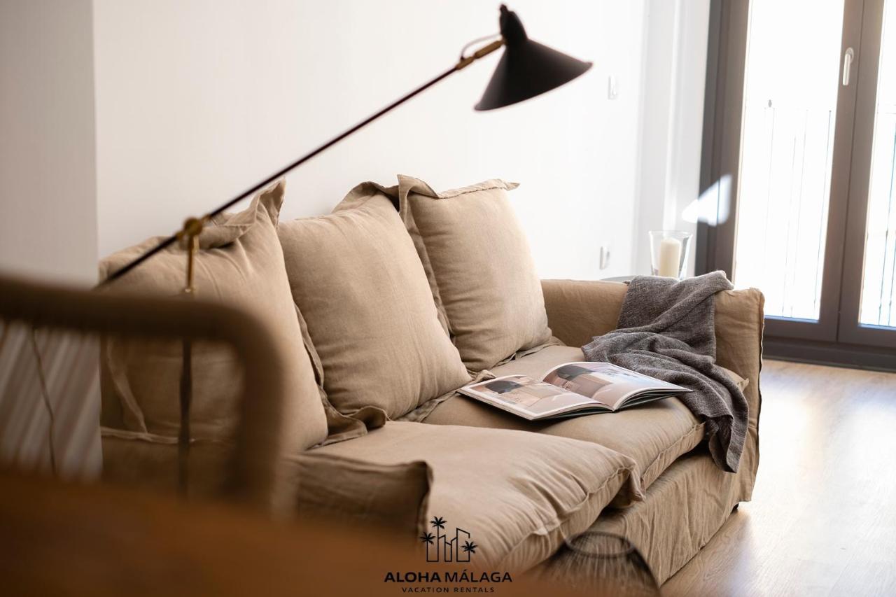 Ferienwohnung Luxury Duplex With Pool And Padel Court In Town Málaga Exterior foto