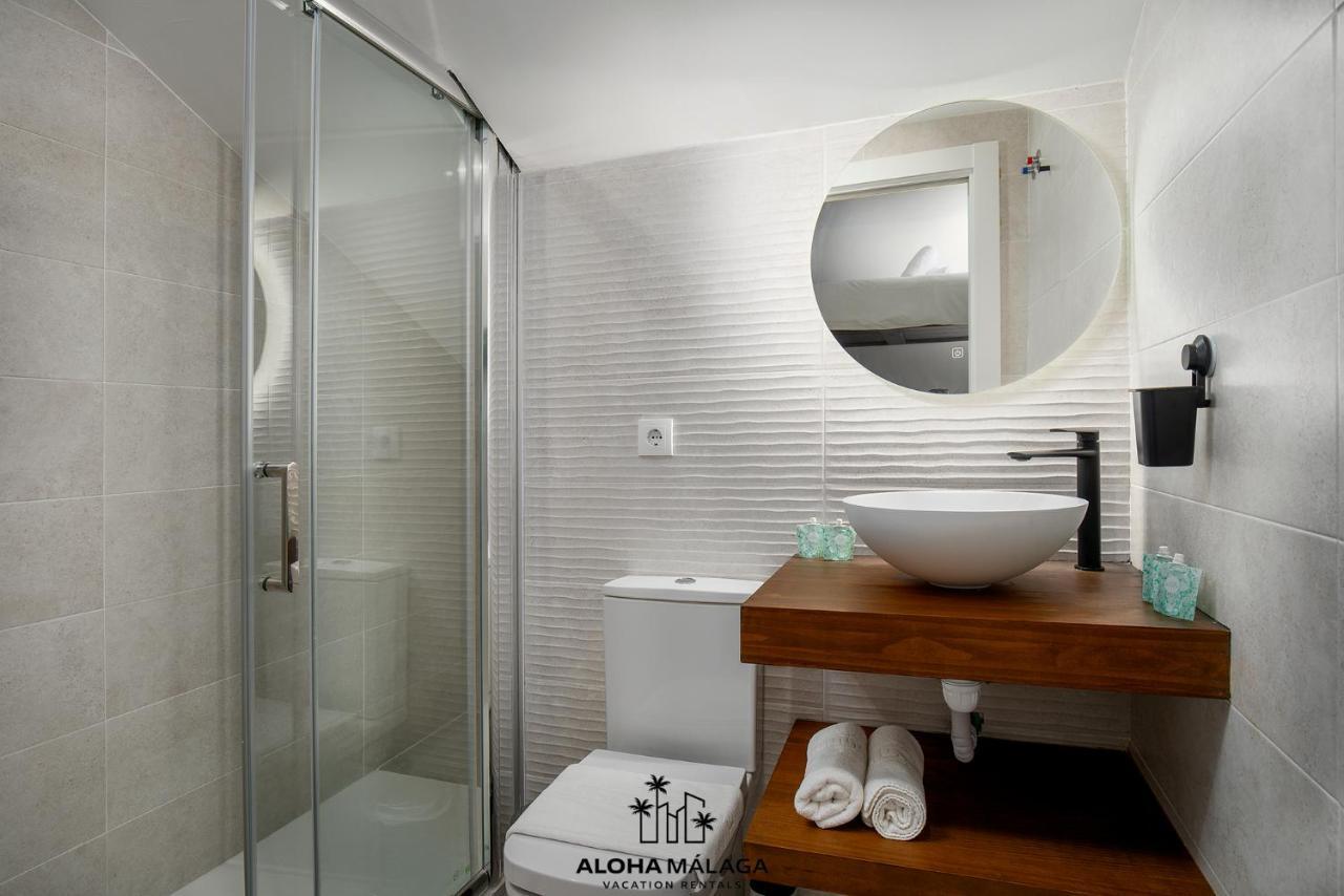 Ferienwohnung Luxury Duplex With Pool And Padel Court In Town Málaga Exterior foto