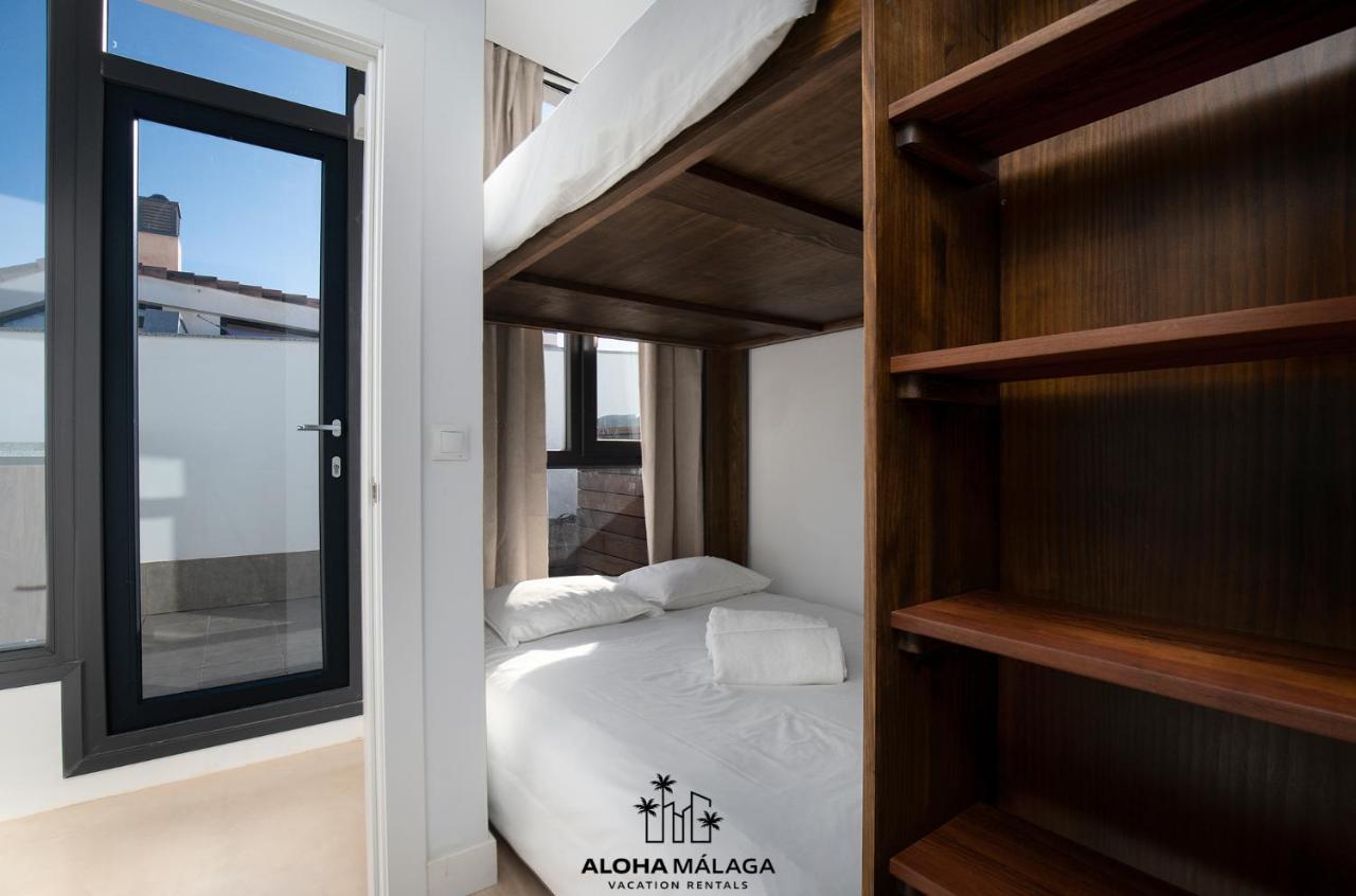 Ferienwohnung Luxury Duplex With Pool And Padel Court In Town Málaga Exterior foto